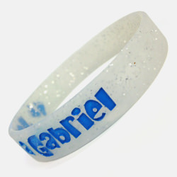 Glitter Paint Wristband