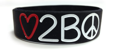 Three Quarter Inch Wristband